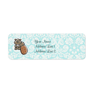 Niedlicher Cartoon Beaver