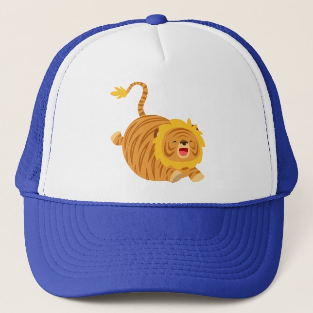 Niedlicher Cartoon Bouncy Liger Hat Truckerkappe (Vorderseite)