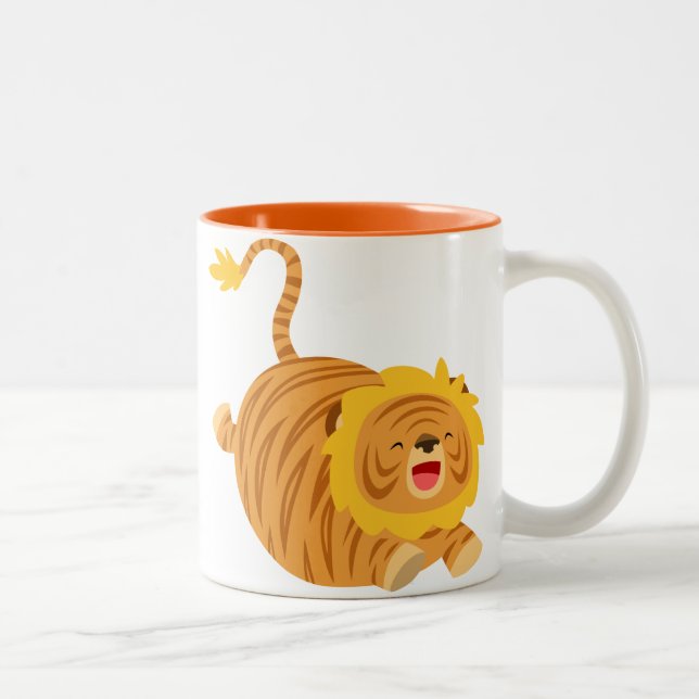 Niedlicher Cartoon Bouncy Liger Tasse (Rechts)