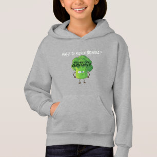 Niedlicher Cartoon Broccoli Sie mögen kein Broccol Hoodie