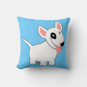 Niedlicher Cartoon Bull Terrier Pillow Kissen