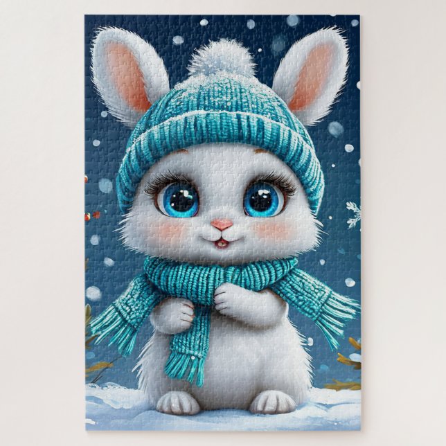 Niedlicher Cartoon Bunny (Vertikal)