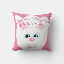 Niedlicher Cartoon Bunny Pink Babystühle Kissen