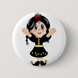Niedlicher Cartoon Button