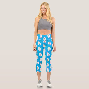 Niedlicher Cartoon Capri Leggings