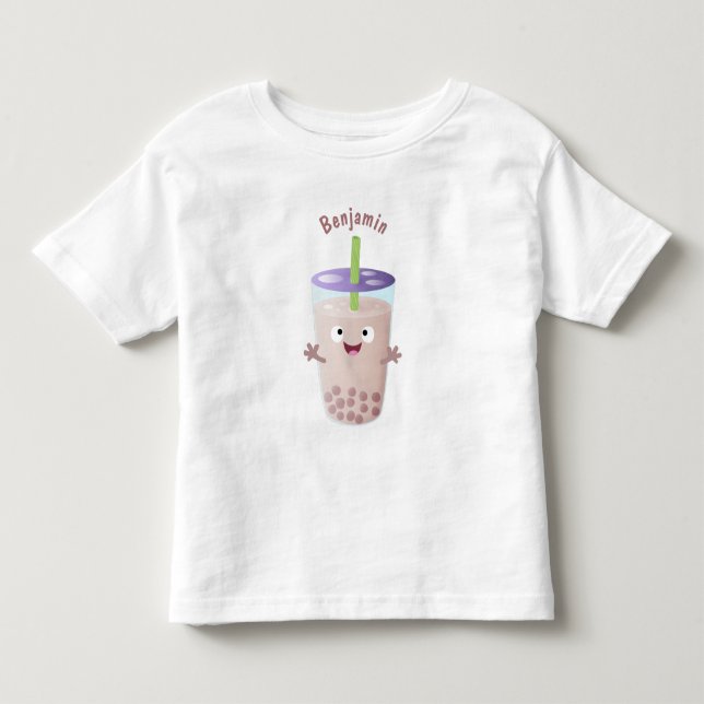 Niedlicher Cartoon-Charakter Kleinkind T-shirt (Vorderseite)