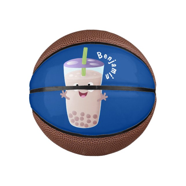 Niedlicher Cartoon-Charakter Mini Basketball (Vorderseite)