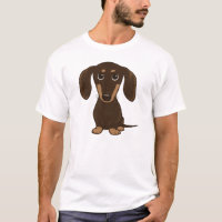 Niedlicher Cartoon-Dackel-Hund der