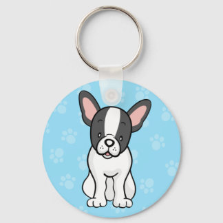 Niedlicher Cartoon Dog French Bulldog Schlüsselanh Schlüsselanhänger
