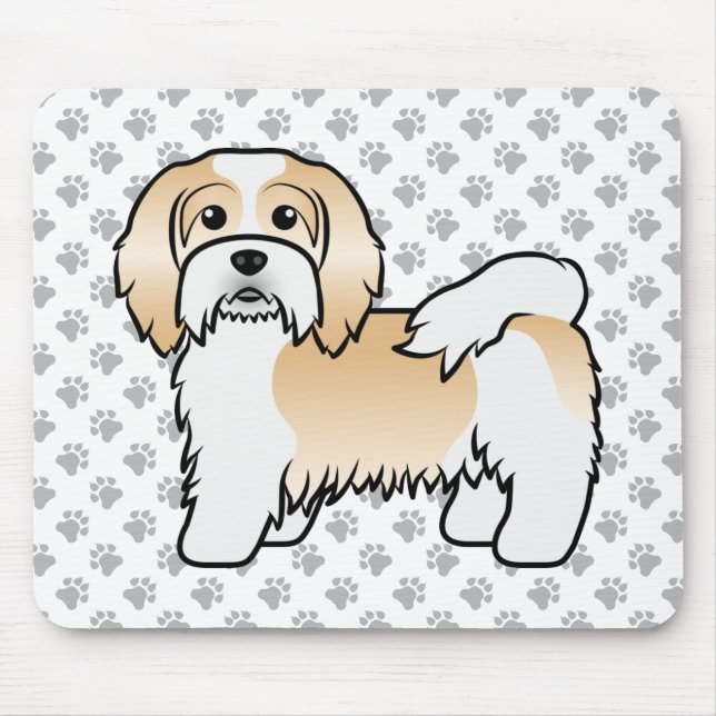 Niedlicher Cartoon Dog Mousepad (Vorne)