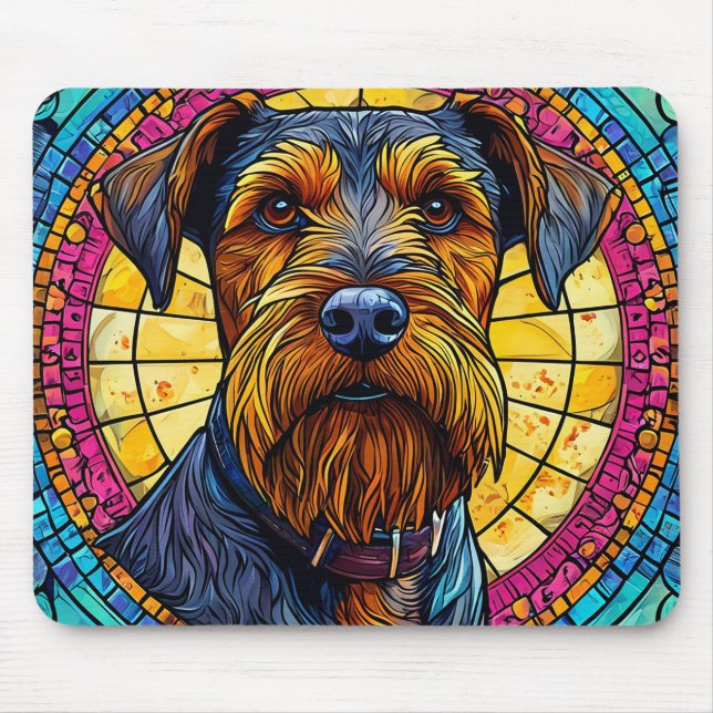 Niedlicher Cartoon Dog Mousepad (Vorne)