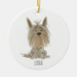 Niedlicher Cartoon Dog Weihnachtsschmuck
