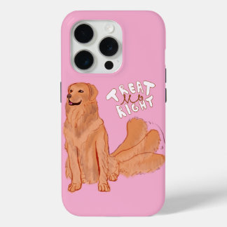 Niedlicher Cartoon Dog Zitat "Leckerei Me Right" Case-Mate iPhone Hülle