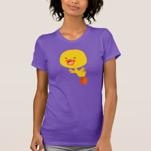 Niedlicher Cartoon Duckling Women T - Shirt
