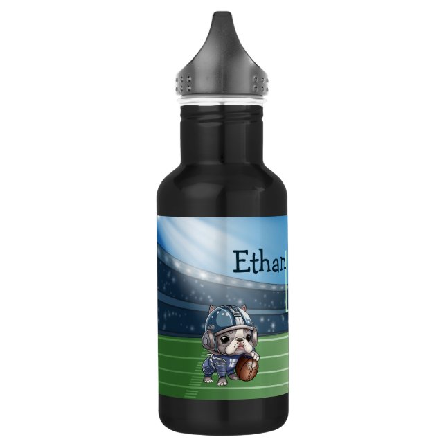 Niedlicher Cartoon Edelstahlflasche (Links)