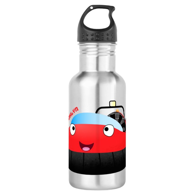 Niedlicher Cartoon Edelstahlflasche (Vorderseite)