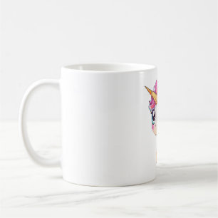 Niedlicher Cartoon Einhorn Kaffeetasse