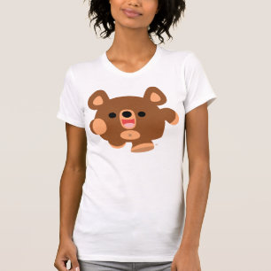 Niedlicher Cartoon Energetic Bären T - Shirt