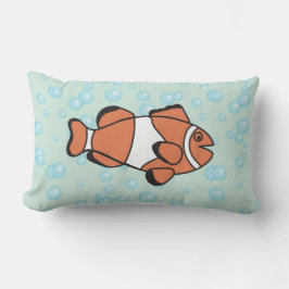Niedlicher Cartoon Fisch Lendenkissen