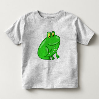 Niedlicher Cartoon Frosch Kleinkind T-shirt