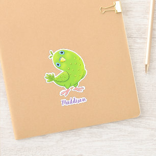 Niedlicher Cartoon für Babyparakete Aufkleber