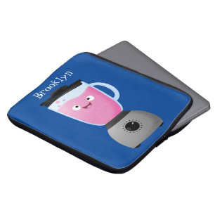 Niedlicher Cartoon für  Kochmischer Laptopschutzhülle