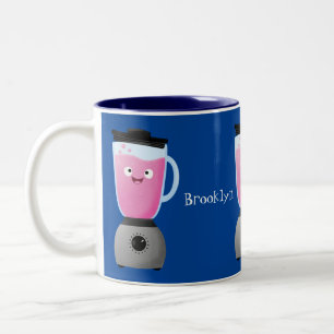 Niedlicher Cartoon für  Kochmischer Zweifarbige Tasse