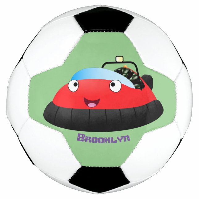 Niedlicher Cartoon Fußball (Vorderseite)