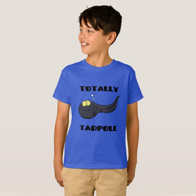 Niedlicher Cartoon Ganz Kaulquappe. T-Shirt (Vorne ganz)