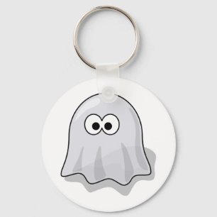 Niedlicher Cartoon Ghost Schlüsselanhänger