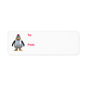 Niedlicher Cartoon Girl Penguin