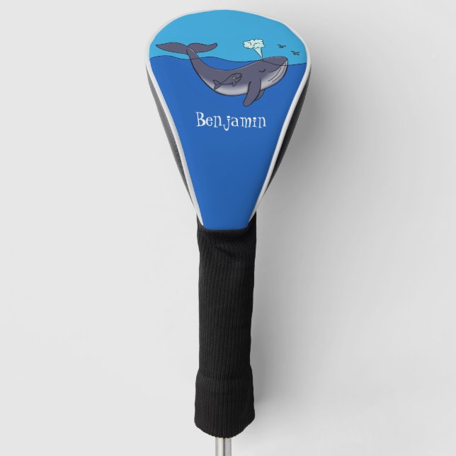 Niedlicher Cartoon Golf Headcover (Vorderseite)