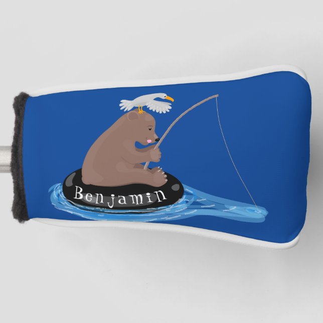 Niedlicher Cartoon Golf Headcover (Vorderseite)