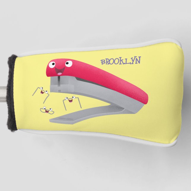 Niedlicher Cartoon Golf Headcover (Vorderseite)