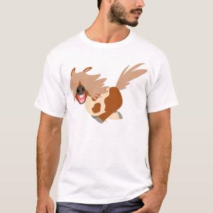 Niedlicher Cartoon Happy Pinto Pony Children T - S T-Shirt