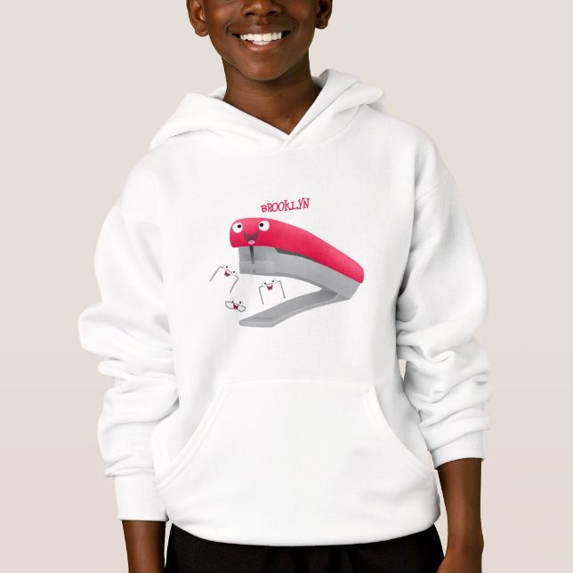 Niedlicher Cartoon Hoodie (Vorderseite)