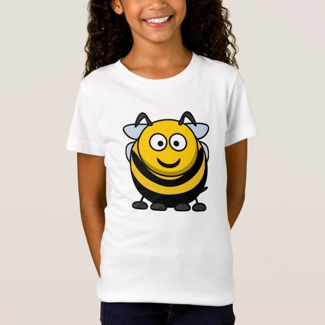 Niedlicher Cartoon Hummeln Kids T - Shirt (Vorderseite)