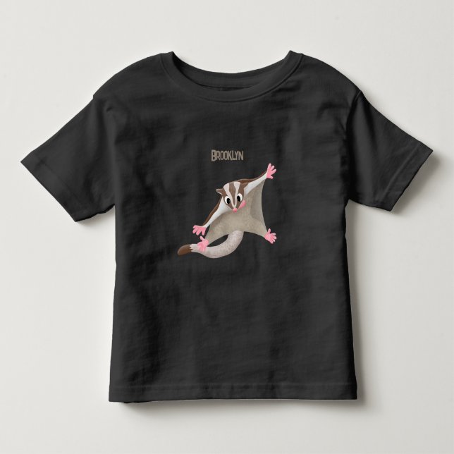 Niedlicher Cartoon-Illustrator Kleinkind T-shirt (Vorderseite)