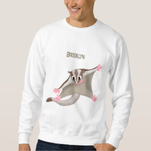 Niedlicher Cartoon-Illustrator Sweatshirt