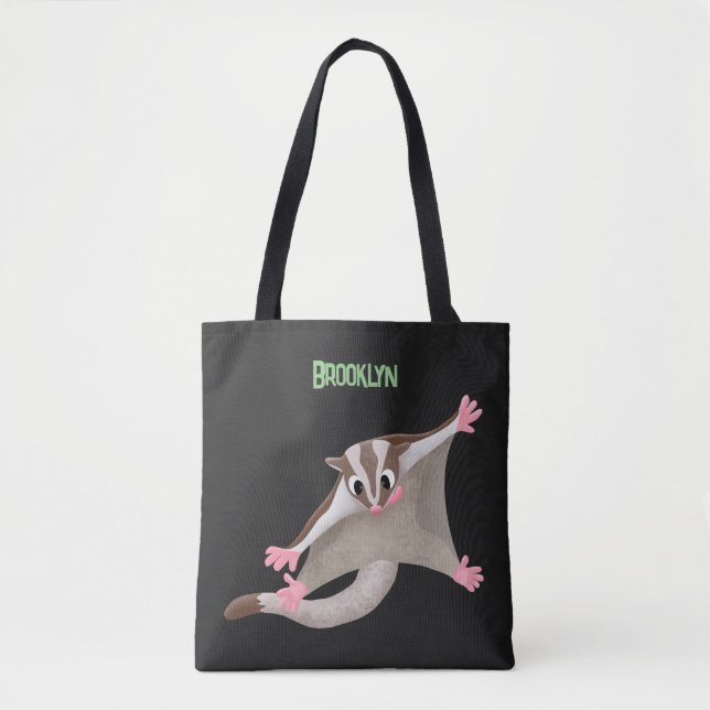 Niedlicher Cartoon-Illustrator Tasche (Vorderseite)