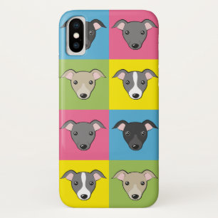 Niedlicher Cartoon Italienische Windhunde Pop Kuns Case-Mate iPhone Hülle