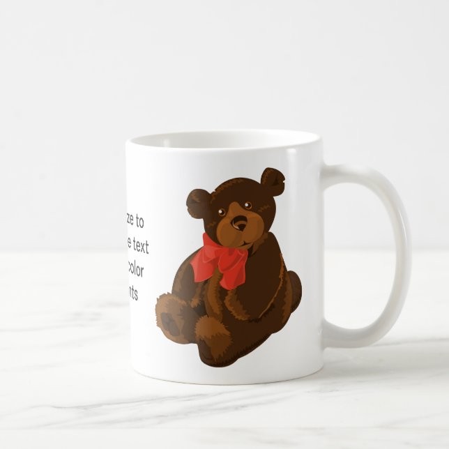 Niedlicher Cartoon Kaffeetasse (Rechts)