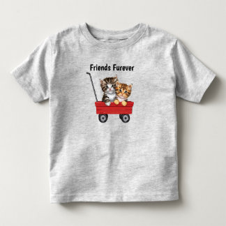 Niedlicher Cartoon Katzen Kleinkind T-shirt
