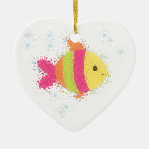 Niedlicher Cartoon Keramik Ornament