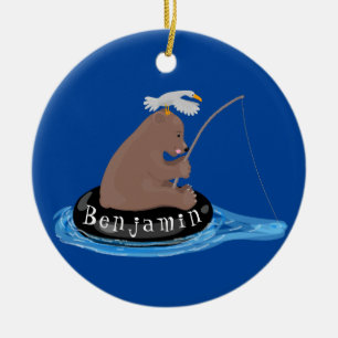 Niedlicher Cartoon Keramik Ornament