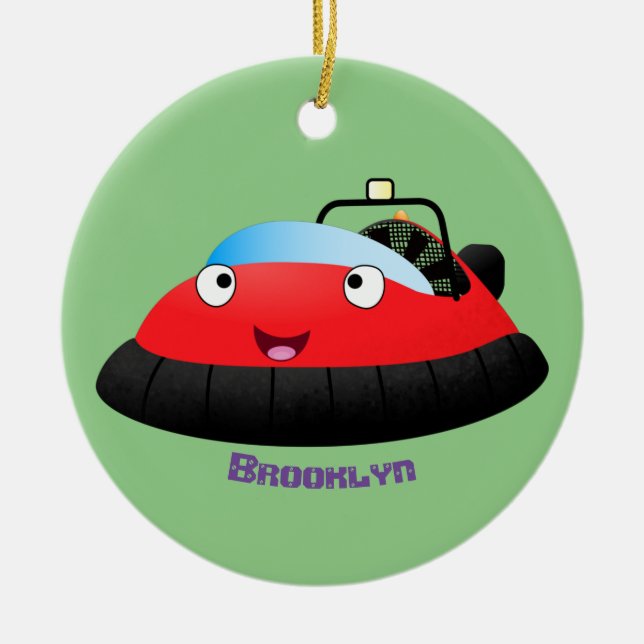 Niedlicher Cartoon Keramik Ornament (Vorne)