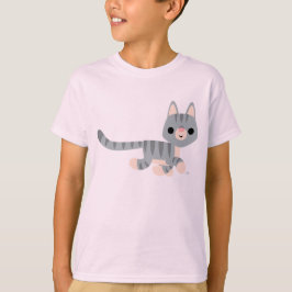Niedlicher Cartoon Kitty Children T - Shirt