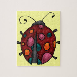 Niedlicher Cartoon Ladybug