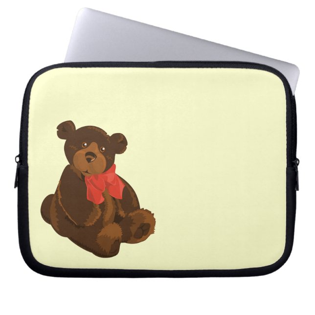 Niedlicher Cartoon Laptopschutzhülle (Vorderseite)
