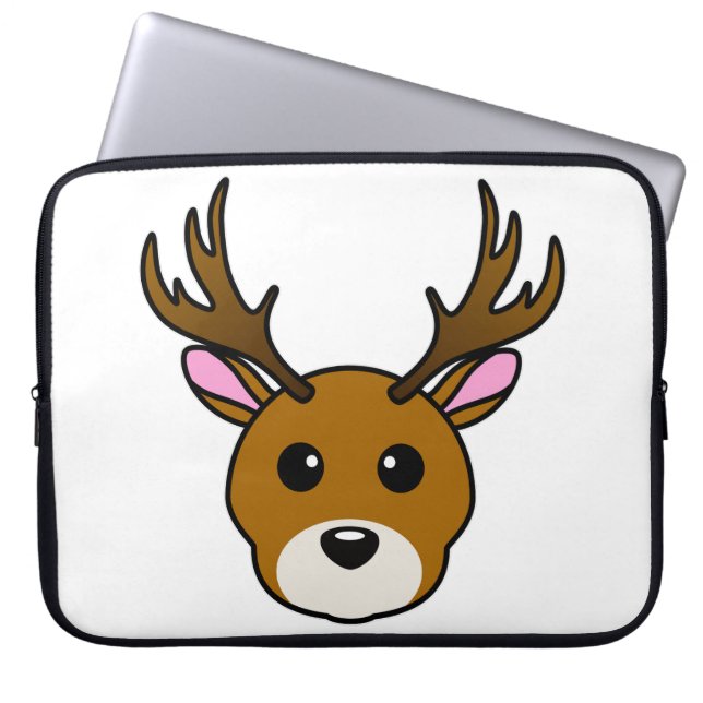 Niedlicher Cartoon Laptopschutzhülle (Vorderseite)